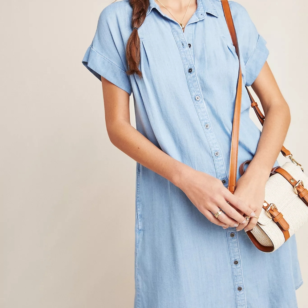 Janine Chambray Shirtdress by Cloth and Stone